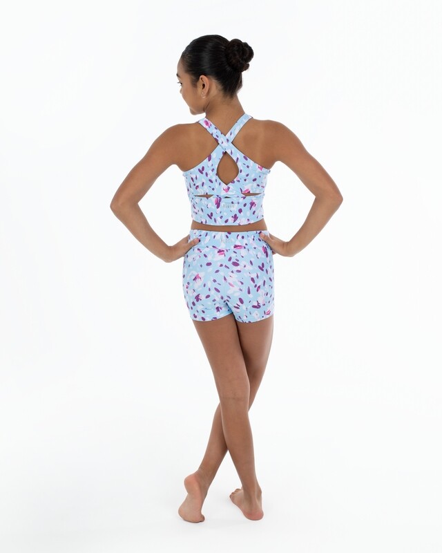 Active Short Pale Blue Petals FM617-PBP