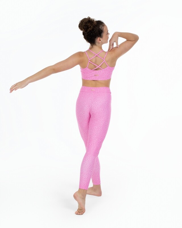 X-Back Bra Top Pink Terazzo FM1401-PT