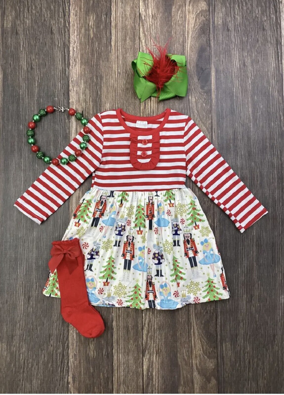 Nutcracker Suite Trio &amp; Stripes Dress