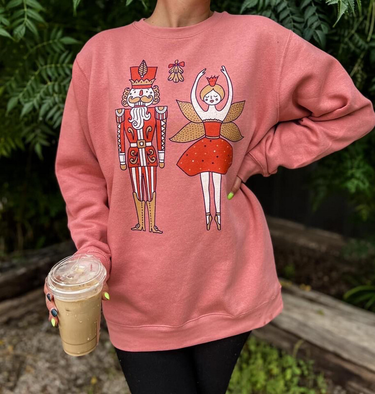 Blush Nutcracker Sweatshirt