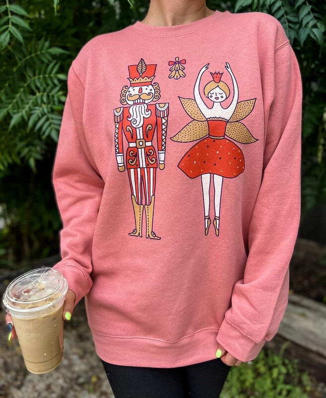 Blush Nutcracker Sweatshirt