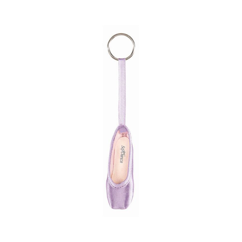 Mini  Pointe Shoe Keychain KC40
