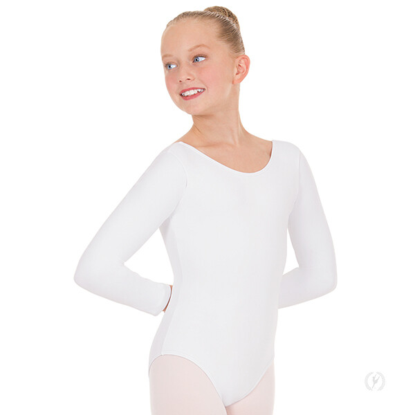 Long Sleeve Leotard 44265C White