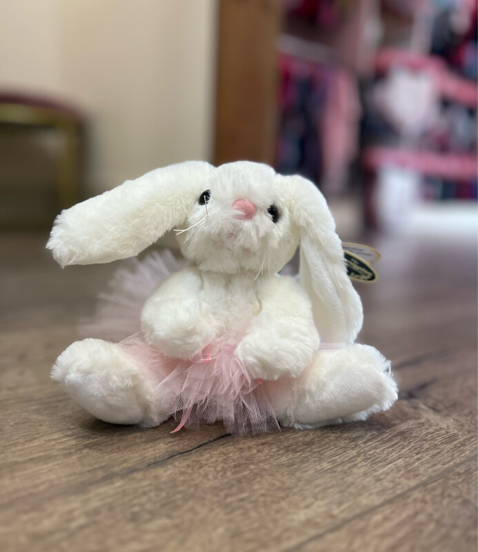 Lil&#39; Whisker the White Bunny w/ Tutu