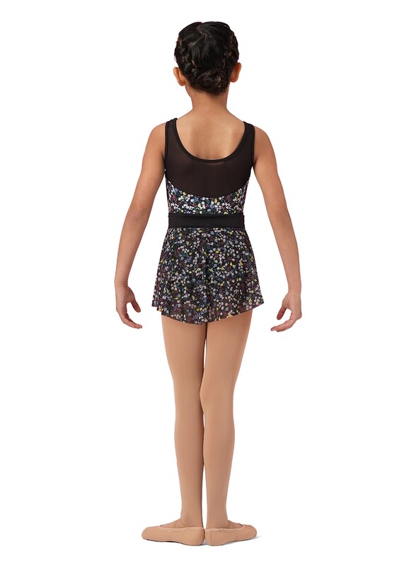 MS1085C Floral Print Skirt