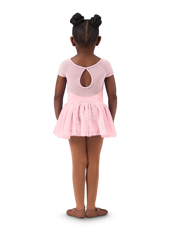 CL4192 Lace Cap Sleeve Tutu Dress