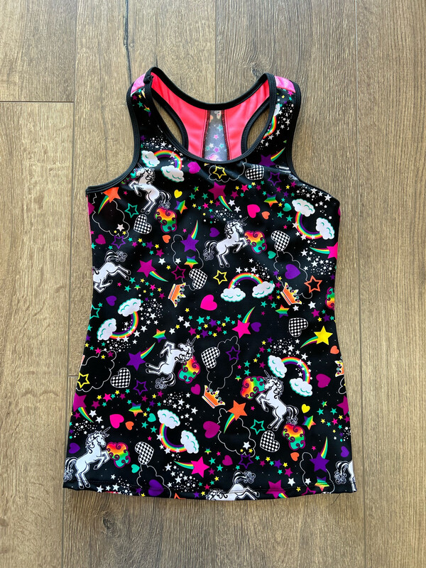 Unicorn Tank - Pink Accent