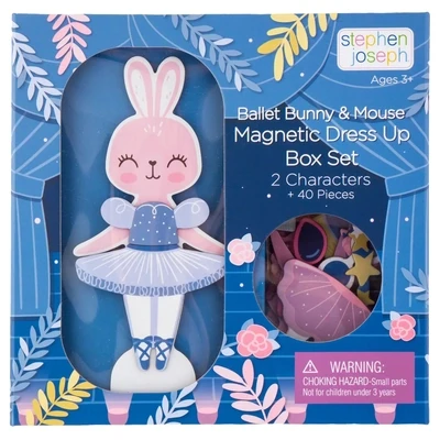 Magnetic Dress Up Box Set Bunny/Mouse