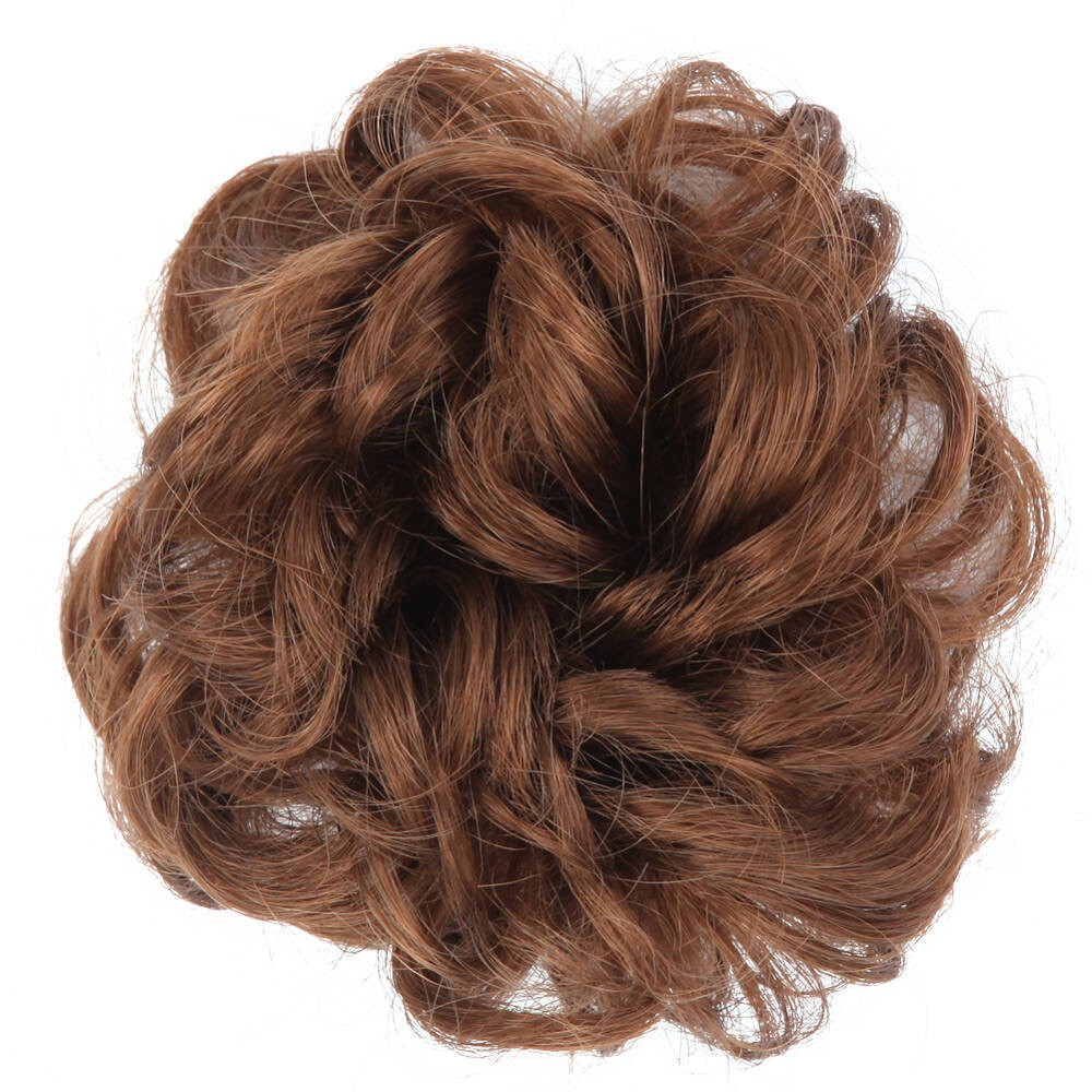 4121D LIGHT BROWN hair scrunchie