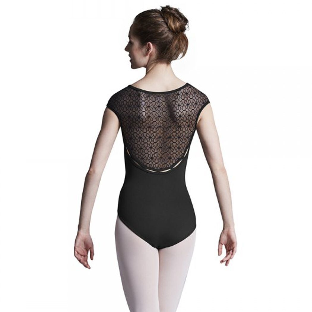 Mesh Cap Sleeve Leo L9562
