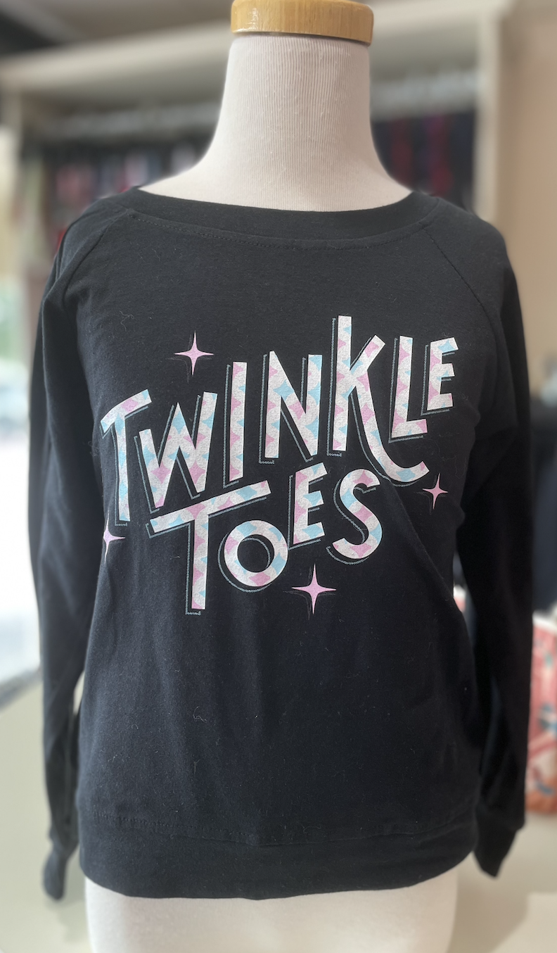 D7522 Twinkle Toes Raglan ITTY BITTY