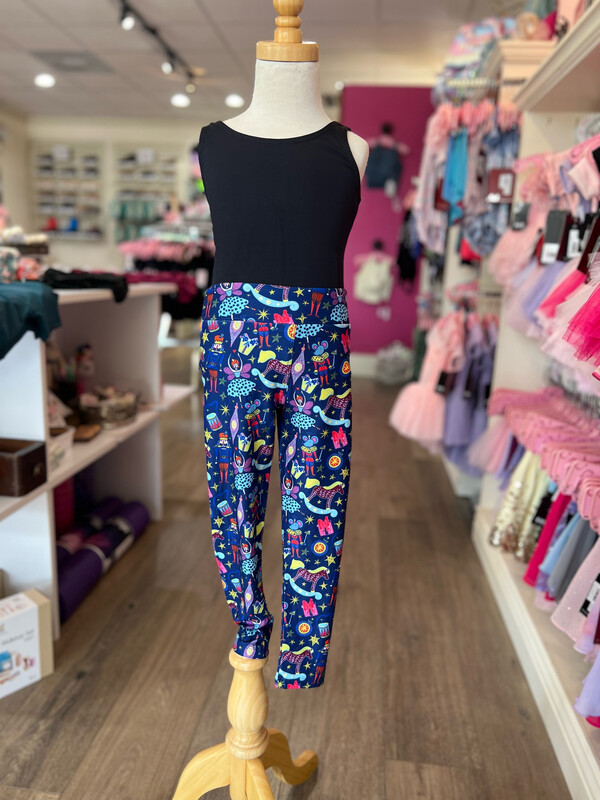 Nutcracker Leggings BLUE Child