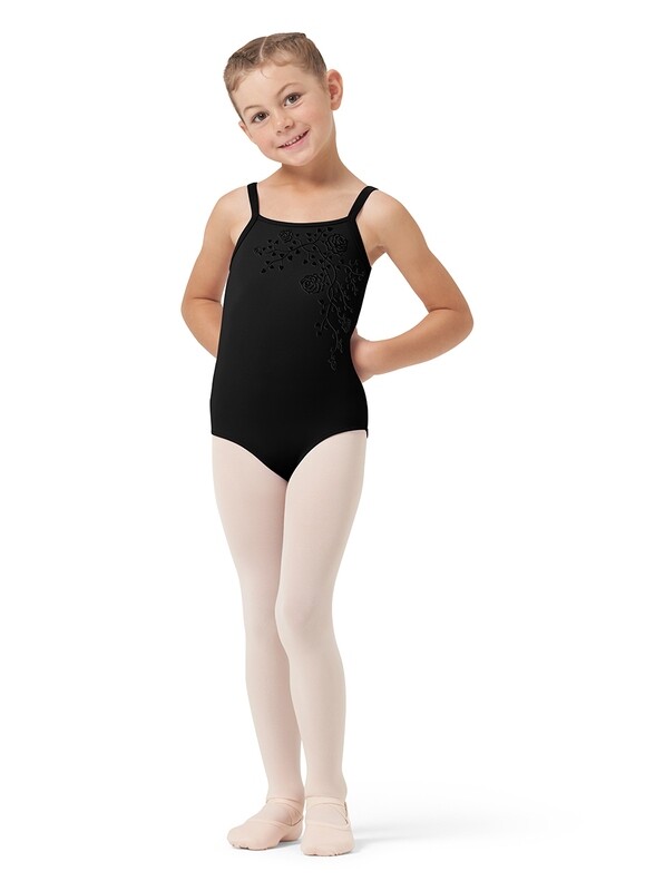 Mesh Back Cami Leotard CL0527