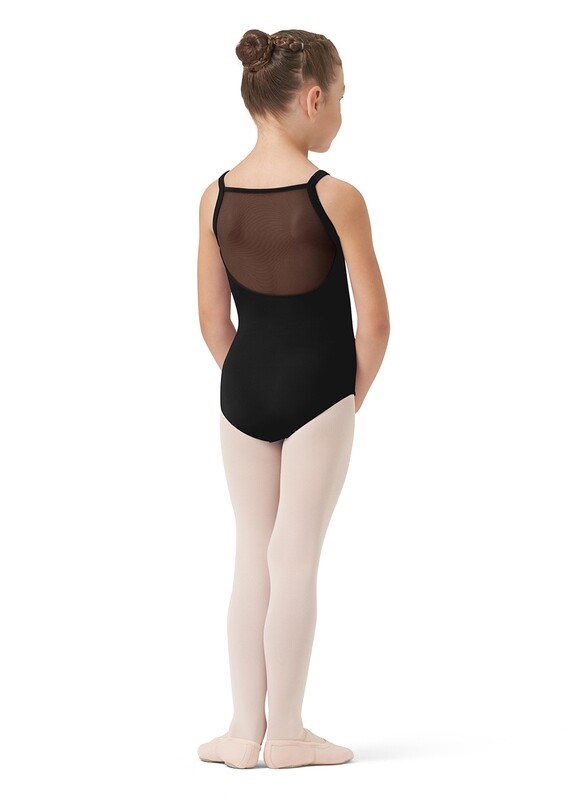 Mesh Back Cami Leotard CL0527