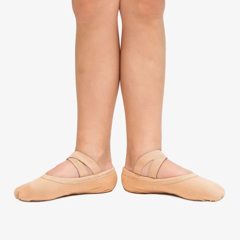 Child Canvas Ballet Shoes SD16S SAND
