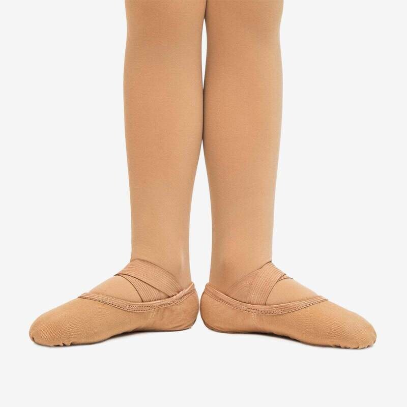 Child Canvas Ballet Shoes SD16S SUNTAN