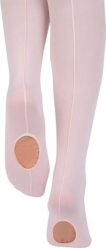 Value Pink Mesh Seamed Convertible Tights 6F2