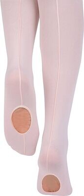 Value Pink Mesh Seamed Convertible Tights 6F2