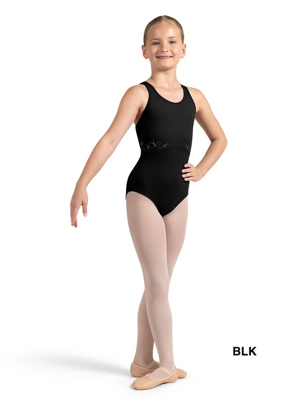 Strap Back Tank Leotard CL4225