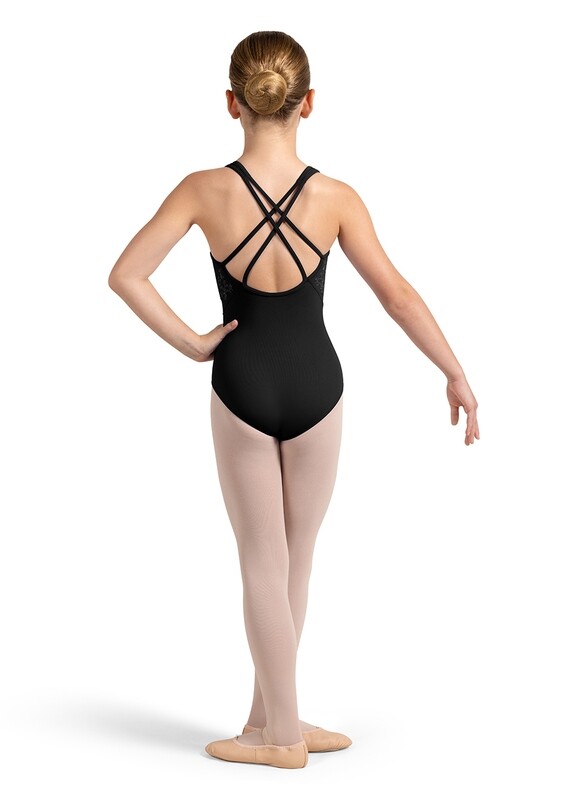 Strap Back Tank Leotard CL4225