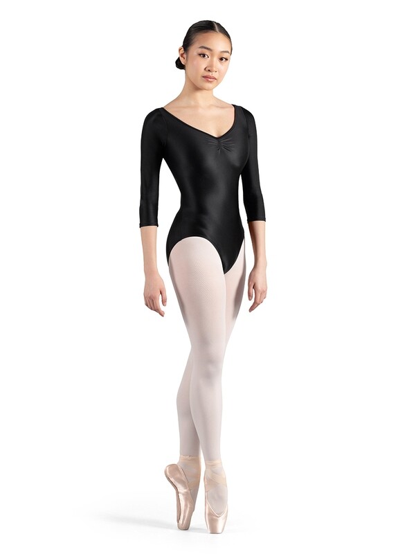 VNeck 3/4 Sleeve Leotard M1023LM