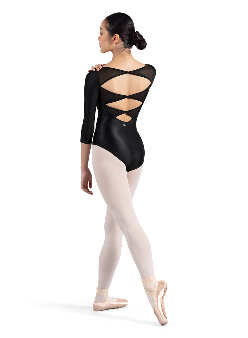 VNeck 3/4 Sleeve Leotard M1023LM