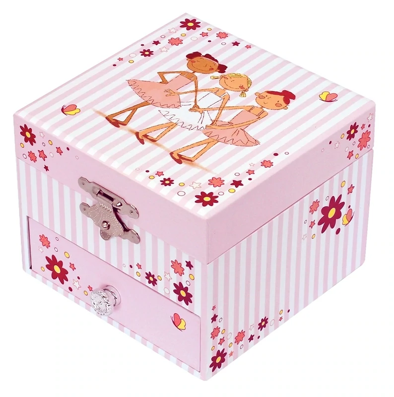 Ballerina Music Box - Striped S20933