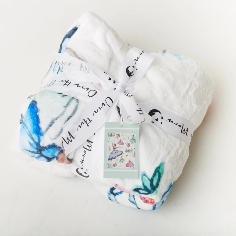 Victorian Ballerina Minky Blanket