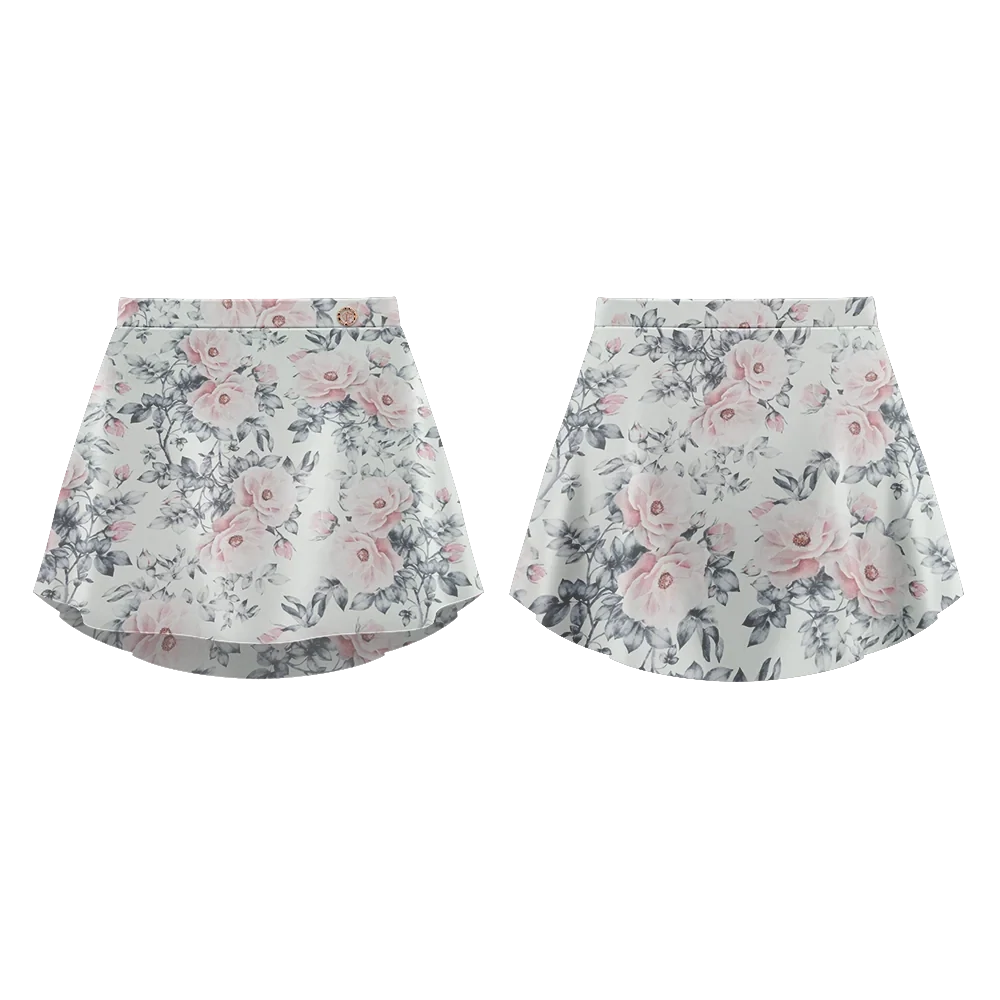 Rose Mesh Skirt S0061L