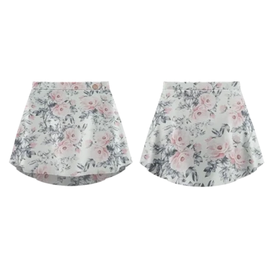 Rose Mesh Skirt S0061L