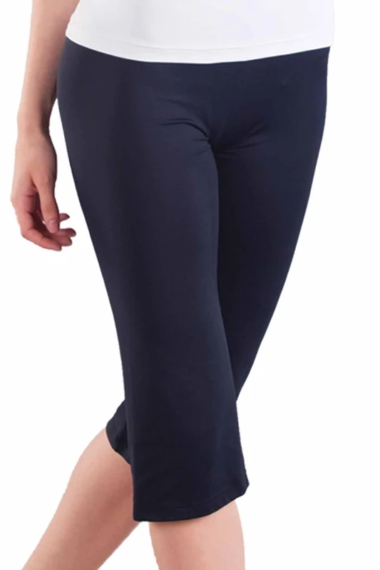 Capri Pants D4671ME BLK