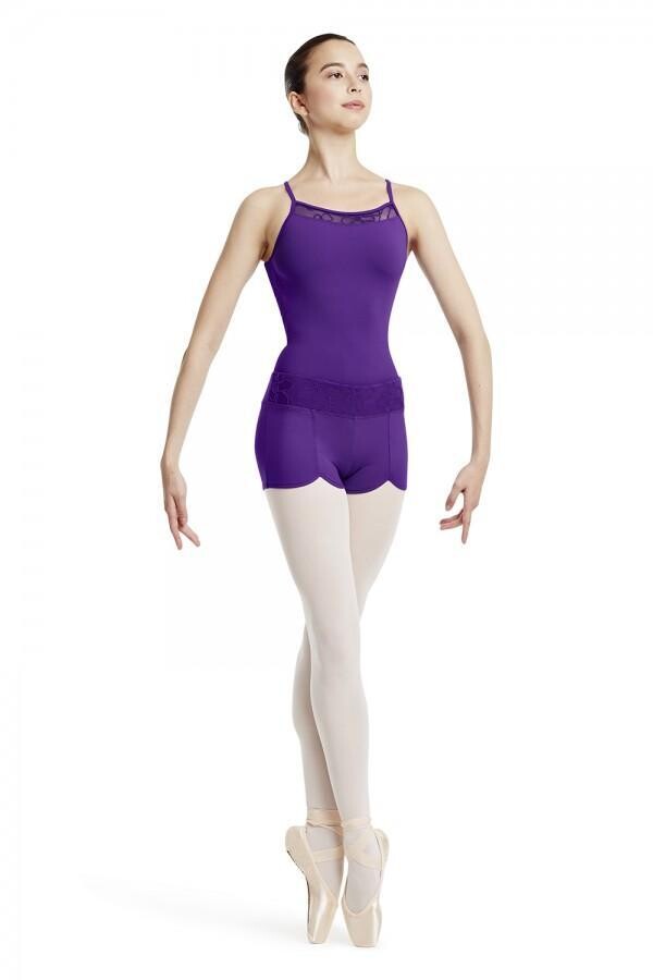 M2095LM - PLUM mesh back cami Leo