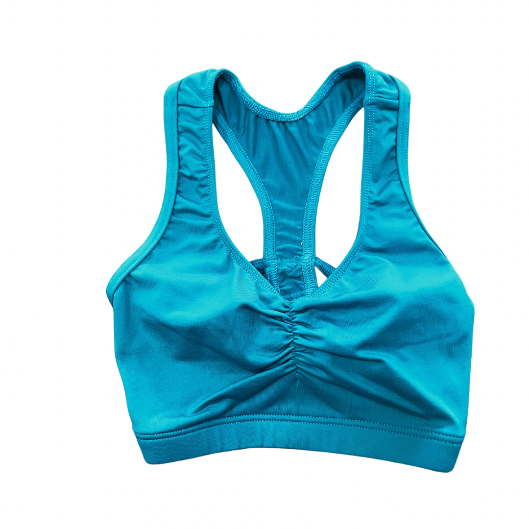 3060-469 TEAL bra top ADULT