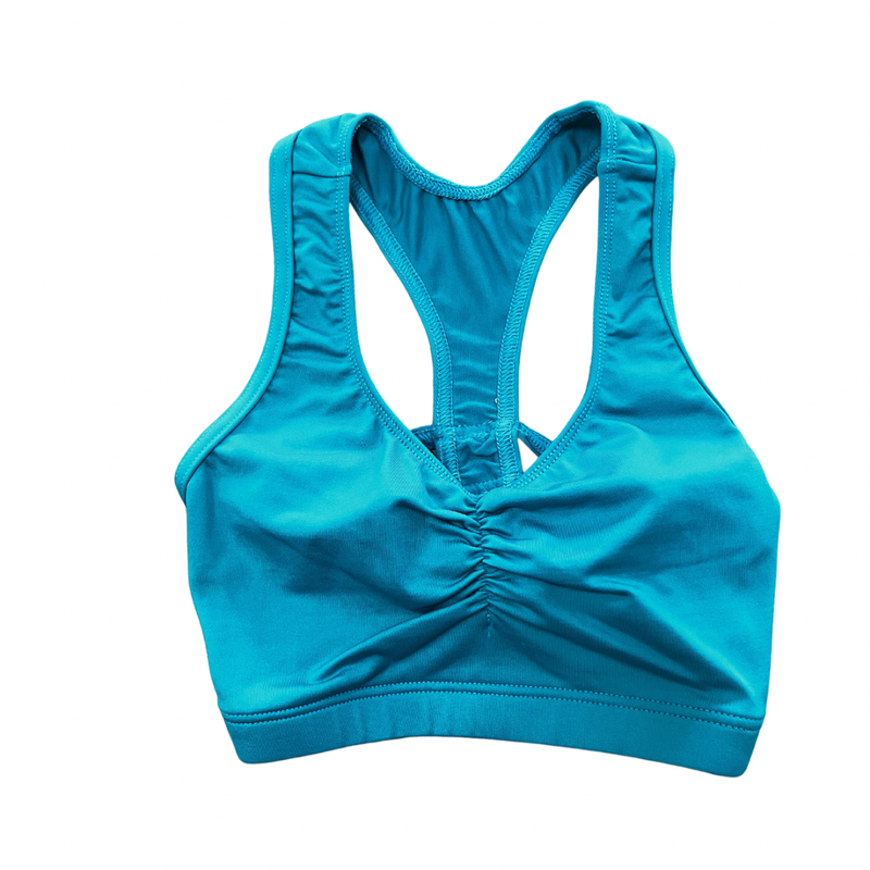 3060-469 TEAL bra top ADULT