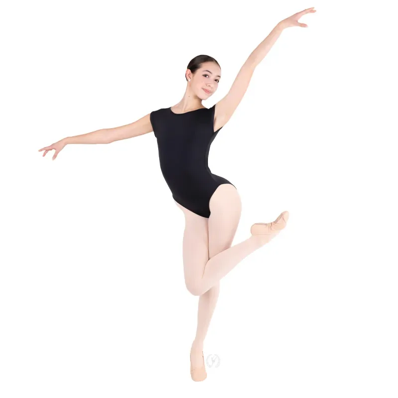 Girls&#39; Cap Sleeve Leotard 44491c