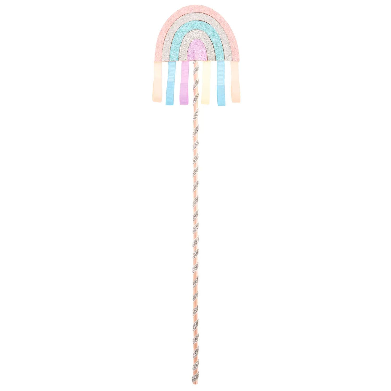 Dress Up Wand - Glitter Rainbow