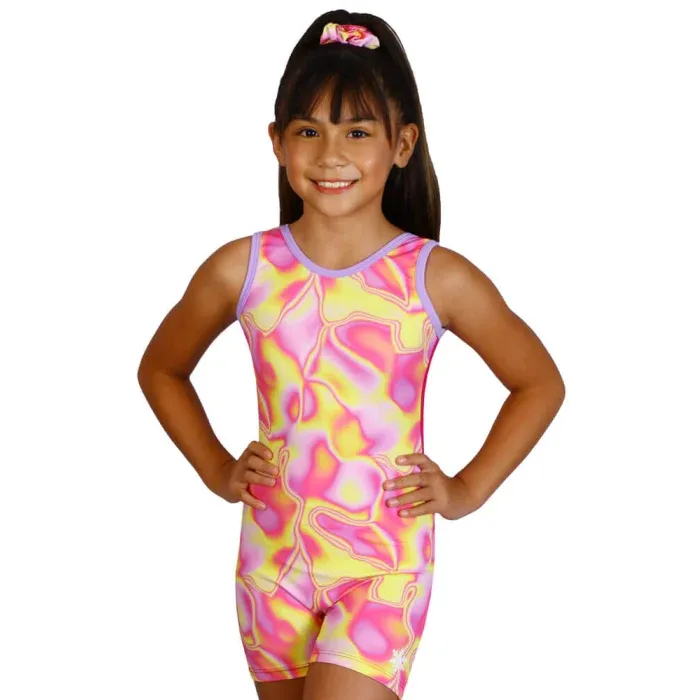 Lemonade Girls Gymnastics Biketard