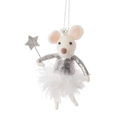 Princess Mouse Ornament (wand) SKU 27-MERINO-458