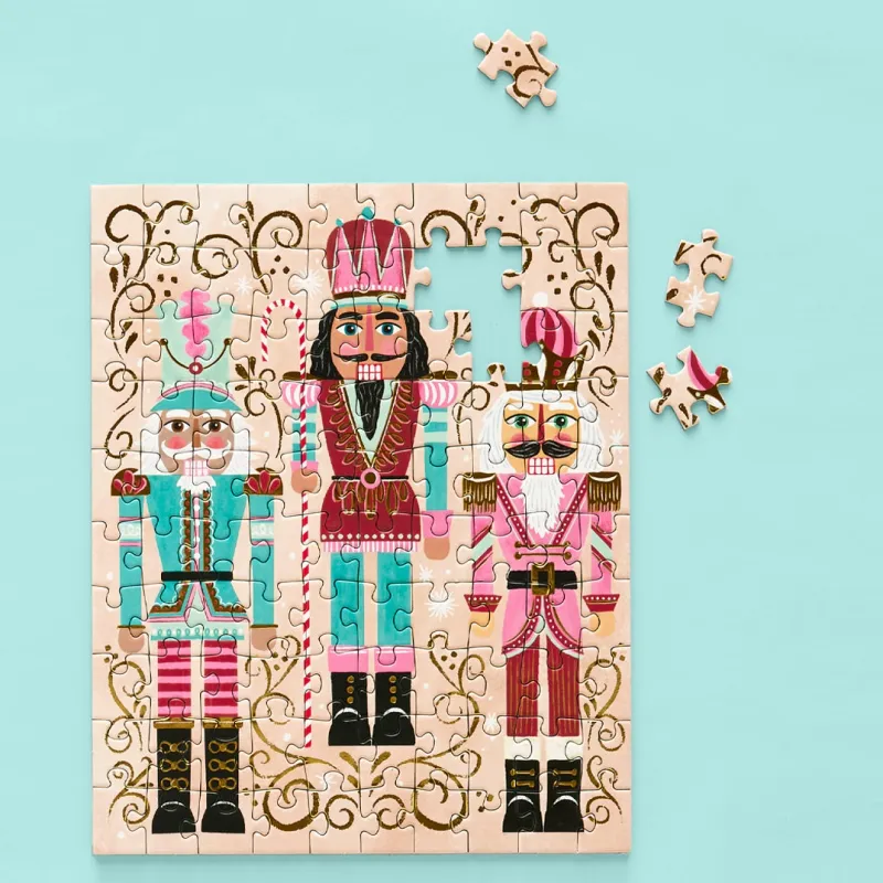 Nutcracker Trio 100 Piece Puzzle Snax | Stocking Stuffer