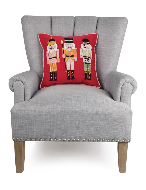 Boho Nutcracker Trio Pillow