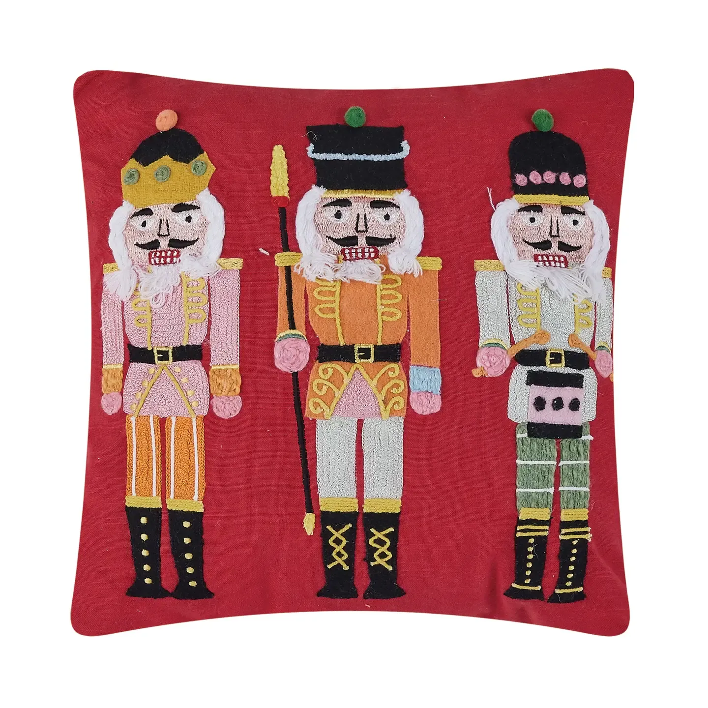 Boho Nutcracker Trio Pillow