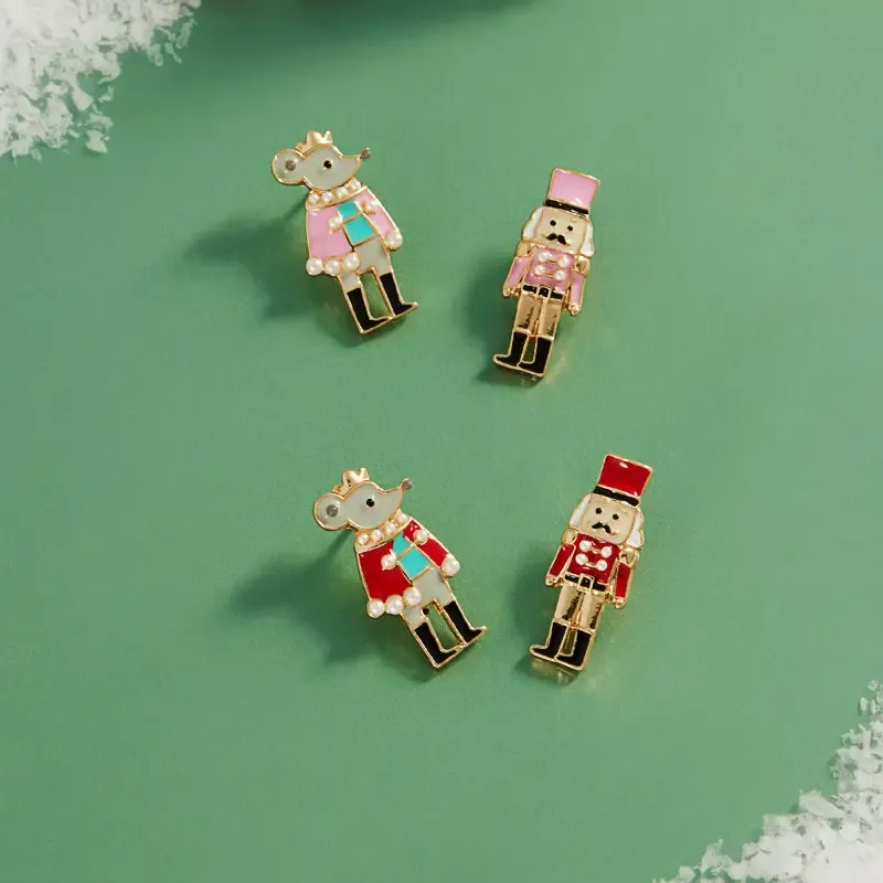 Nutcracker &amp; Mouse King Earrings