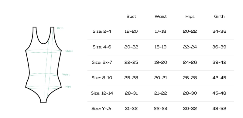 Girls' Tank Leo SL09 TRPGRN