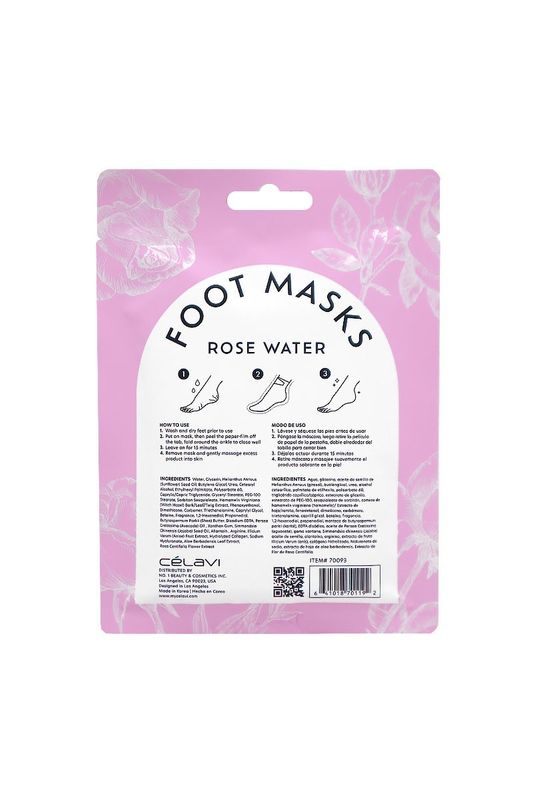 Rose Water Foot Mask