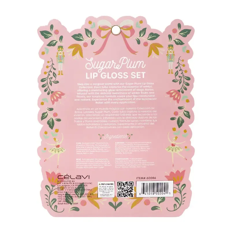 Nutcracker Sugar Plum Lip Gloss Set