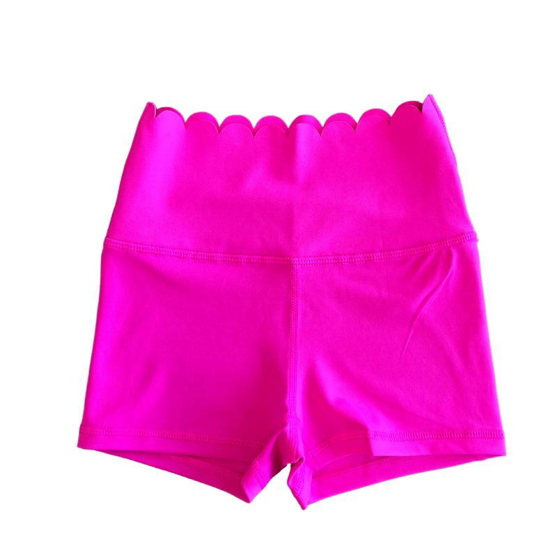 Scallop Highwaist Shorts