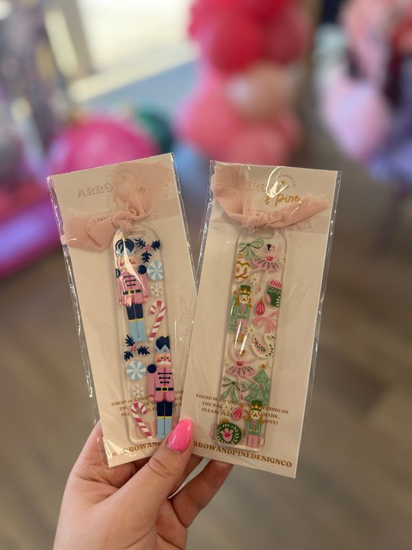 Nutcracker Acrylic Bookmark