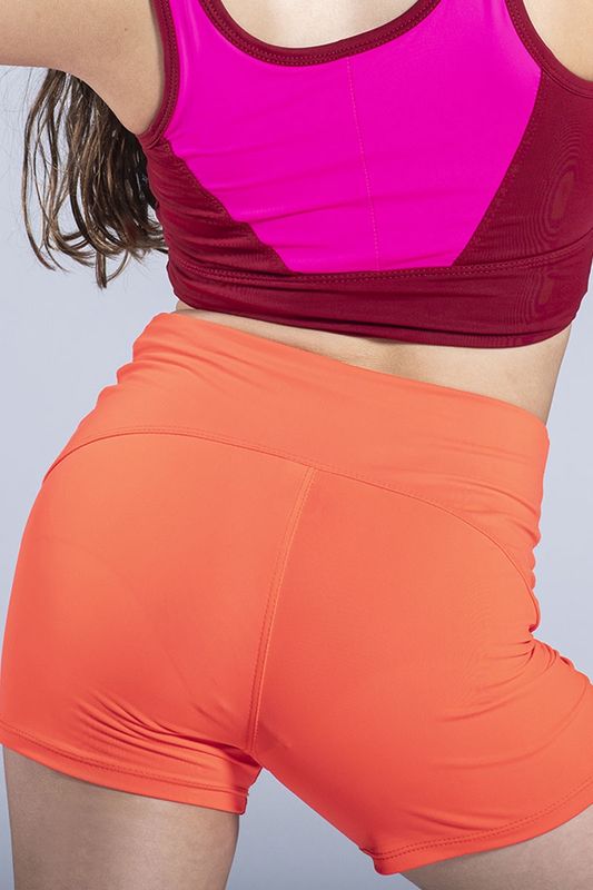Illusion Shorts - Orange Crush