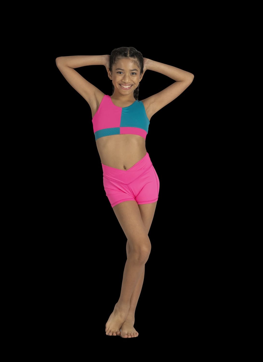 Block Party Top 25012, Size: 6X/7, Color: Tropical Punch