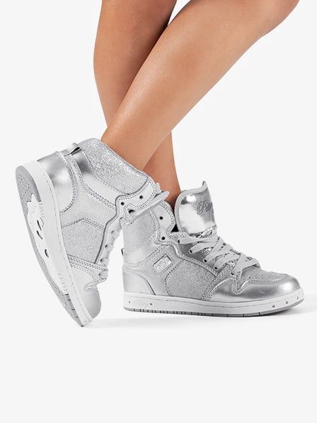 Glam Pie Silver Sneaker